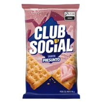 Biscoito Sabor Presunto Multipack Club Social 141g
