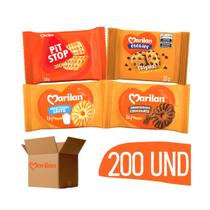 Biscoito Sache Amanteigados Pit Stop Cookie Marilan - 200 un Biscoito Sache Amanteigados Pit Stop Cookie Marilan - 200 un