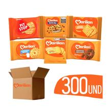 Biscoito Sache Marilan Cookie Pit Stop Cracker Doce - 300 un