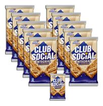 Biscoito Salgado Club Social Integral C 6 Unidades Kit 10 Biscoito Salgado Club Social Integral C 6 Unidades Kit 10