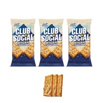 Biscoito Salgado Club Social Integral C 6 Unidades Kit 3 Biscoito Salgado Club Social Integral C 6 Unidades Kit 3