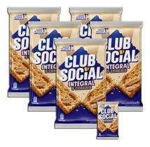 Biscoito Salgado Club Social Integral C 6 Unidades Kit 5 Biscoito Salgado Club Social Integral C 6 Unidades Kit 5