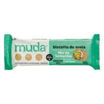Biscoito Salgado Integral de Aveia com Mix de Sementes Mix de Sementes Muda 100g Biscoito Salgado Integral de Aveia com Mix de Sementes Mix de Sementes Muda 100g