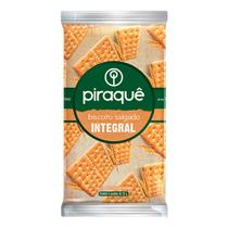Biscoito Salgado Integral Piraquê 138g Biscoito Salgado Integral Piraquê 138g