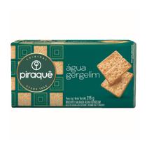 Biscoito Salgado Piraquê Água Gergelim 215g Biscoito Salgado Piraquê Água Gergelim 215g