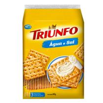 Biscoito Salgado Triunfo Água E Sal 345g