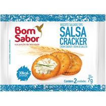 Biscoito salsa cracker bom sabor sachê 7g c/ 50 unidades