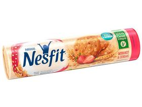 Biscoito Seco e Doce Morango e Cereais Integral - Nesfit 160g