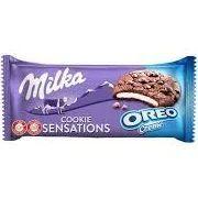 Biscoito Sensations Oreo Creme MILKA 156g