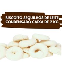 Biscoito Sequilho de Leite Condensado Caixa com 2 kg Petit Four