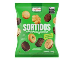Biscoito Sortidos Amanteigados Orquídea 300g Biscoito Sortidos Amanteigados Orquídea 300g