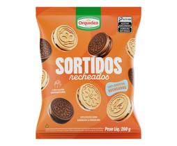 Biscoito Sortidos Recheados Orquídea 260g Biscoito Sortidos Recheados Orquídea 260g