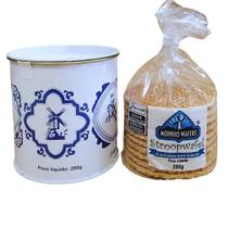 BISCOITO STROOPWAFEL LATA C/10 UN 280g