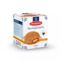 Biscoito Stroopwafels Holandês 230g Waffle Importado Recheio Caramelo Premium