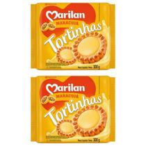 Biscoito Tortinha de Maracujá Recheio Cremoso Kit 2 Un 300g Biscoito Tortinha de Maracujá Recheio Cremoso Kit 2 Un 300g