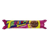 Biscoito Trakinas Sabor Morango 126g