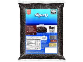 Biscoito Triturado Chocolate com Baunilha Negresco Nestle 1kg Biscoito Triturado Chocolate com Baunilha Negresco Nestle 1kg