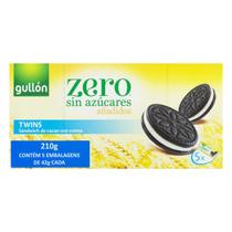 Biscoito Twins Sandwich Cacao Crema Sem Açúcar GULLÓN 210g