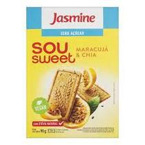 Biscoito Vegano Jasmine Sou Sweet Maracujá e Chia 75g