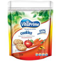 Biscoito vitaprime cookies maça e cenoura 150g p/ cães