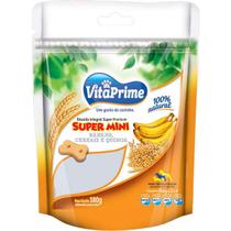 Biscoito vitaprime super mini banana, cereais e quinoa 180gr p/ cães