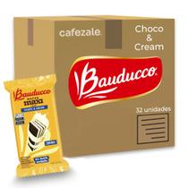 Biscoito Wafer Bauducco Maxi Choco Cream Kit 32 pacotes 104g Biscoito Wafer Bauducco Maxi Choco Cream Kit 32 pacotes 104g