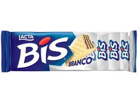Biscoito Wafer Chocolate Bis Branco Lacta 100,8g Biscoito Wafer Chocolate Bis Branco Lacta 100,8g