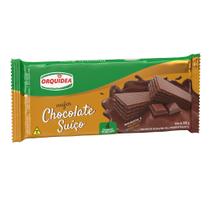 Biscoito Wafer Chocolate Suíço Orquídea 100g Biscoito Wafer Chocolate Suíço Orquídea 100g