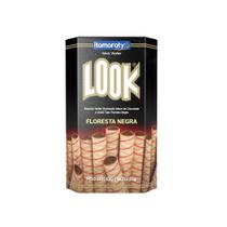 Biscoito Wafer Look em Stick Floresta Negra 55g - Embalagem com 20 Unidades