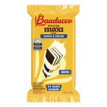 Biscoito Wafer Maxi Bauducco 104g Chocolate&Cream