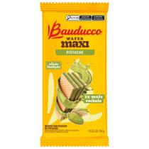 Biscoito Wafer Maxi Recheio Pistache 104g Bauducco