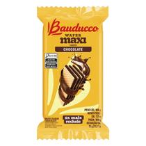 Biscoito Wafer Maxi Sabor Chocolate Bauducco 104g