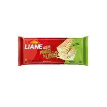 Biscoito Wafer Mousse De Limão Sem Lactose Liane 90g Biscoito Wafer Mousse De Limão Sem Lactose Liane 90g