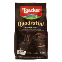 Biscoito Wafer Quadratini Double Chocolate LOACKER 125g