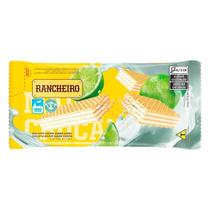 Biscoito Wafer Rancheiro Limão 78g - Embalagem com 40 Unidades