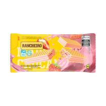 Biscoito wafer rancheiro morango 78g Biscoito wafer rancheiro morango 78g