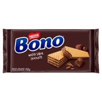 Biscoito wafer recheio chocolate bono pacote 110G Biscoito wafer recheio chocolate bono pacote 110G