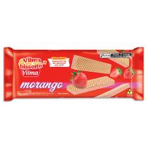 Biscoito Wafer Vilma com Recheio de Morango 100g Biscoito Wafer Vilma com Recheio de Morango 100g