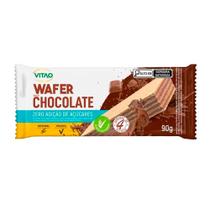 Biscoito Wafer Vitao Chocolate Zero Açúcar 90g