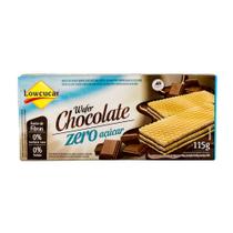 Biscoito Wafer Zero Açúcar Lowçucar Morango sem Adição de Açúcar 140g