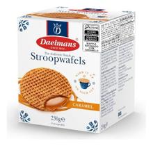 Biscoito Wafers Holandês Caramelo Daelmans Stroopwafel 230g