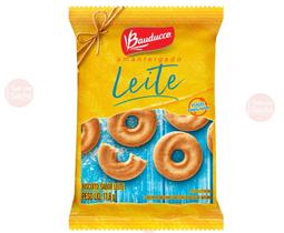 Biscoitos Amanteigados Atacado Cx Rosquinha Sache Leite 400U