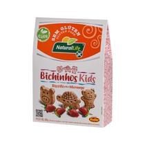 Biscoitos Bichinhos Kids Morango Sem Glúten 80g Natural Life