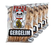 Biscoitos Bijú Sembei De Gergelim Phaza 500g - (Kit com 5)