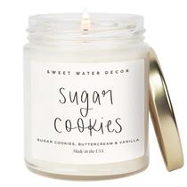 Biscoitos de açúcar Candle Sweet Water Decor 255ml de soja