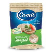 Biscoitos de Arroz Integral mini CAMIL 150g