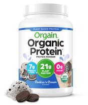 Biscoitos e creme veganos orgânicos de proteína em pó 920g