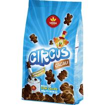 Biscoitos Português Circus Cacau Bonecos 300 gr Vieira Biscoitos Português Circus Cacau Bonecos 300 gr Vieira