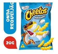 Biscoitos Salgadinhos Cheetos Requeijão Caixa C/ 10 De 20g - ELma Chips