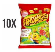 Biscoitos Salgadinhos Fandangos Presunto Caixa 10un De 22g
